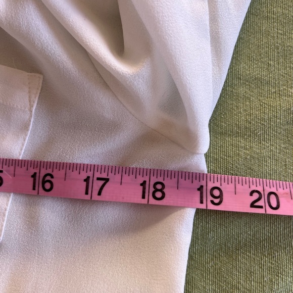 BCX - Light Weight Sheer - Partial Button-Down Blouse - Size Med Top. $40NWT - Picture 9 of 13